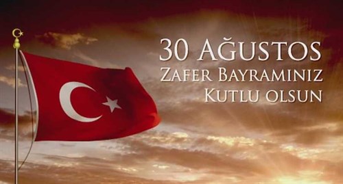 30 AĞUSTOS ZAFER BAYRAMI'NIN 95. YILDÖNÜMÜ İLÇEMİZDE TÖRENLERLE KUTLANDI.